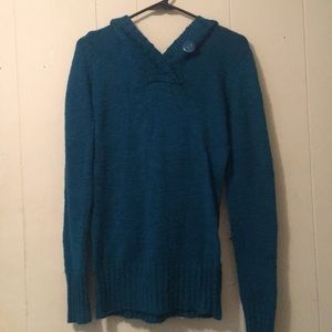 Blue rue21 sweater.